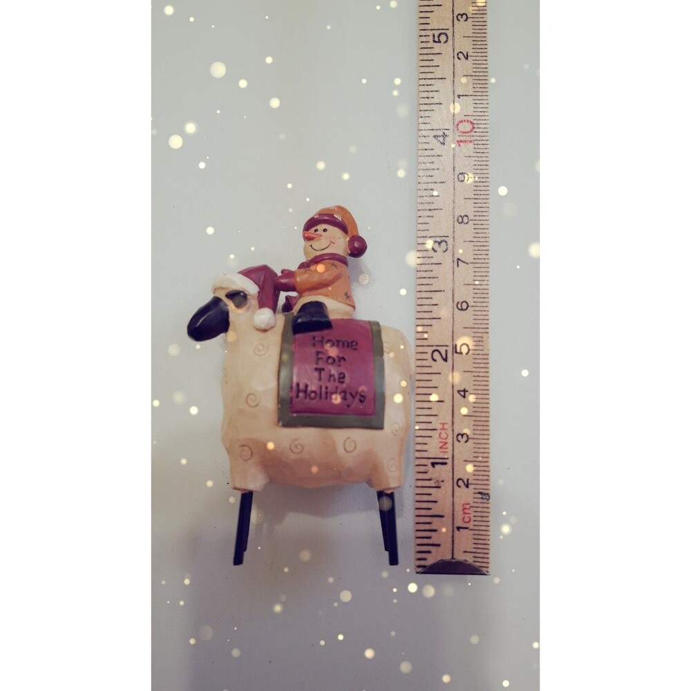 Blossom Bucket Sheep/Snowmen Retired 2009 Lot of 5 Boston Road By Barbara Lloyd - Picture 4 of 15